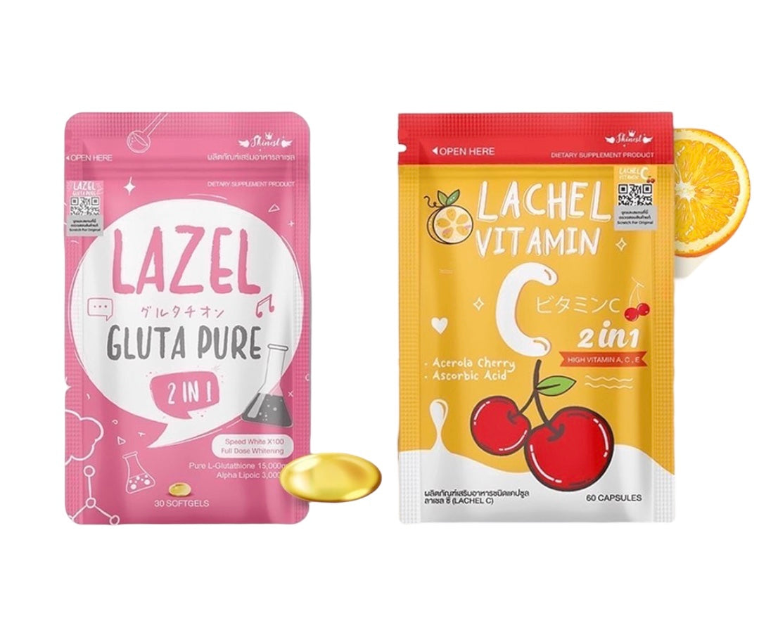 Pack of 2 Lazel Gluta x Vitamin C
