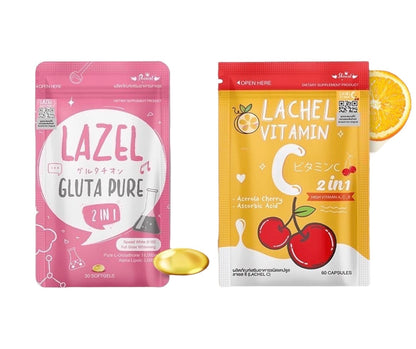 Pack of 2 Lazel Gluta x Vitamin C